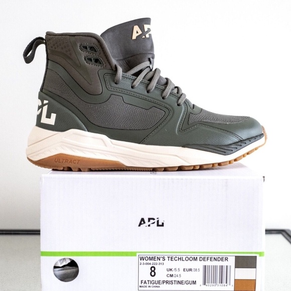 APL Women’s Techloom Defender Green Boot Shoes Size 8/38.5 New - Picture 9 of 12